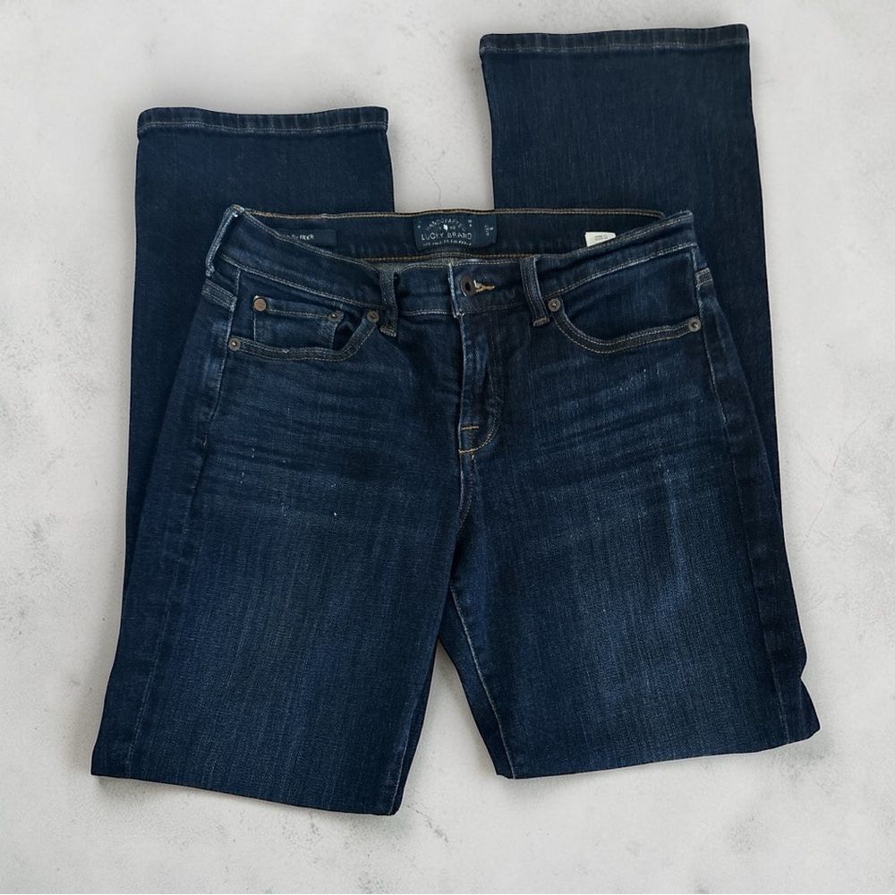 - Lucky Brand Easy Rider Jeans Size 4/27 R - Picture 2 of 6